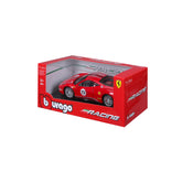 18-26302 Bburago Ferrari Racing  - 458 Challenge - 1:24